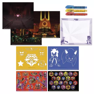 Zestaw kreatywny Designer Activity Book Sonic