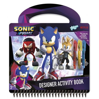 Zestaw kreatywny Designer Activity Book Sonic