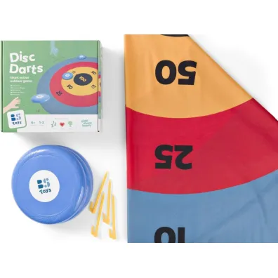 Rozk�adana tarcza 2m z dyskami do rzucania Bs Toys