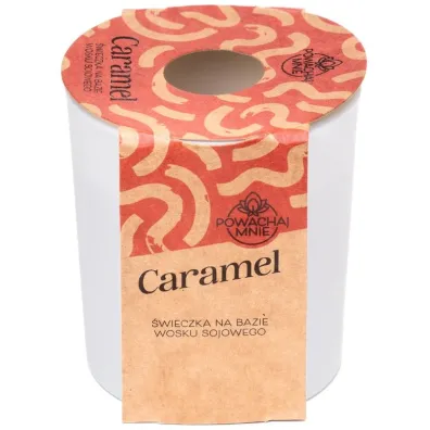 Pavoncella �wieczka sojowa Pow�chaj mnie Caramel bia�a 130 ml