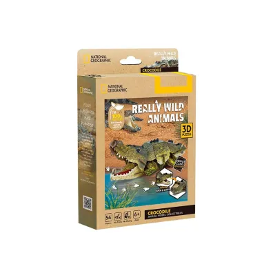 Puzzle Cubic Fun. National Geographic. Krokodyl Plus-Plus