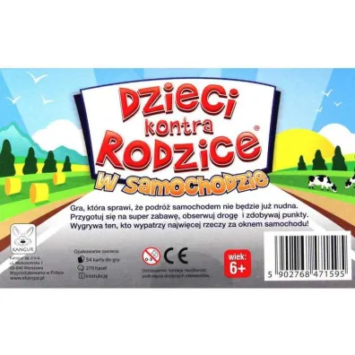 Dzieci kontra Rodzice w samochodzie Kangur
