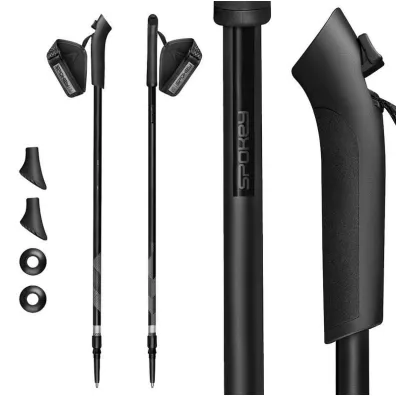 Spokey Kije Nordic Walking 105-135cm BL/BK