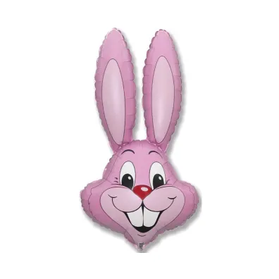 Balon foliowy Rabbit jasnor�owy 60cm