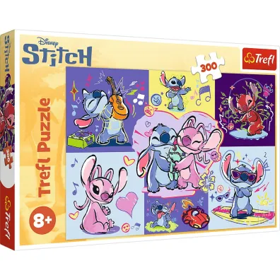 Puzzle 300 el. Zakr�cony Stitch Trefl