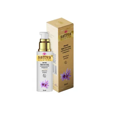 Sattva Krem do twarzy pro-age na noc 50 ml