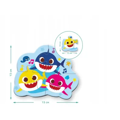 Puzzle 2+3+4 el. Rekin Dodo