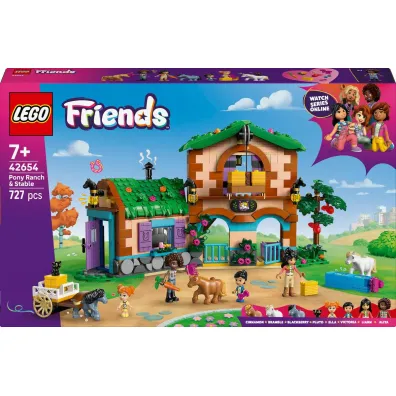 LEGO Friends Ranczo kucyk�w i stajnia 42654