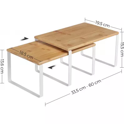 Songmics Komplet pek kuchennych 2 szt.