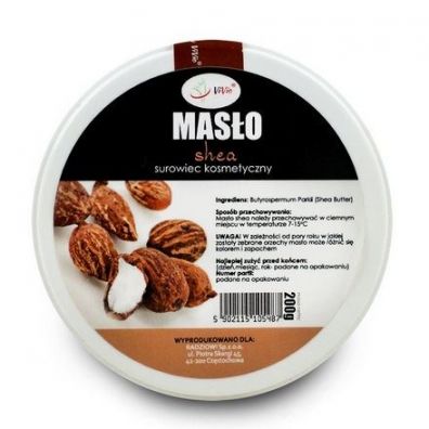 Vivio Maso shea nierafinowane kosmetyczne 200 g