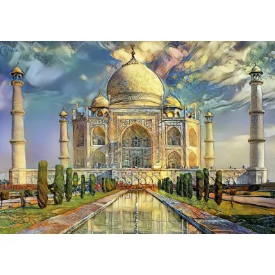 Puzzle 1000 el. Taj Mahal, Indie Educa