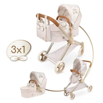 W�zek Verona 3w1 dla lalek do 47cm