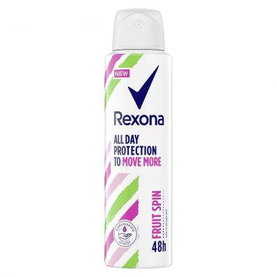 Rexona All Day Protection To Move More Fruit Spin antyperspirant w sprayu dla nastolatek 150 ml