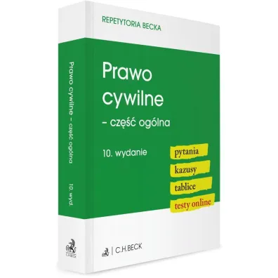 Prawo cywilne - cz�� og�lna. Pytania. Kazusy. Tablice. Testy online