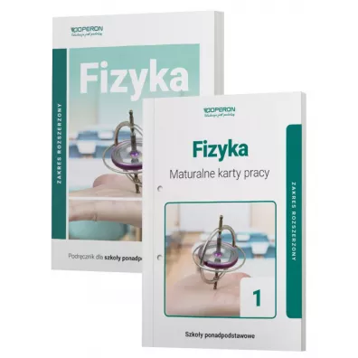 Fizyka 1. Podr�cznik i maturalne karty pracy. Szko�y ponadpodstawowe. Zakres rozszerzony - Adam Ogaza, Ewa  Wo�yniec