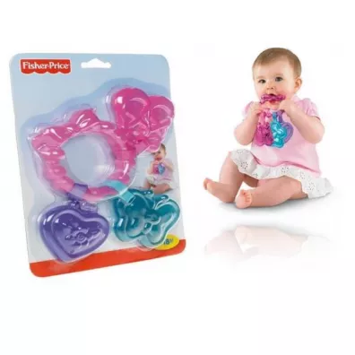 Fisher-Price Gryzak wodny r�owa bransoletka V6964. MATTEL