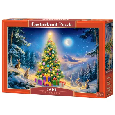 Puzzle 500 element�w. Wigilia Castorland