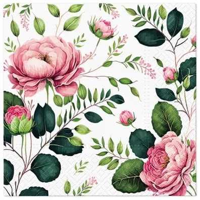 Paw Serwetki 33 x 33 cm Noble Roses TL125300 20 szt.