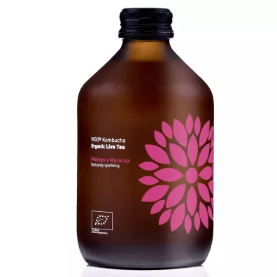 Vigo Yoko Kombucha z mango i marakuj� bezglutenowa 330 ml Bio