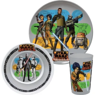Dajar Zestaw �niadaniowy 3 el. Star Wars Rebel