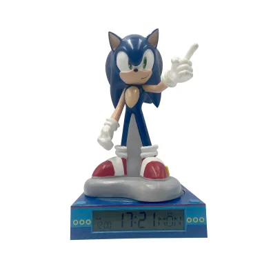 Sonic the Hedgehog Lampka 3D z budzikiem Sonic SNC3023M