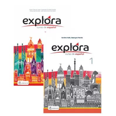 Explora 1. Curso de españ ol. Podr�cznik + audio online i zeszyt �wicze� do j�zyka hiszpa�skiego - Karolina  Had�o, Katarzyna  Palonka