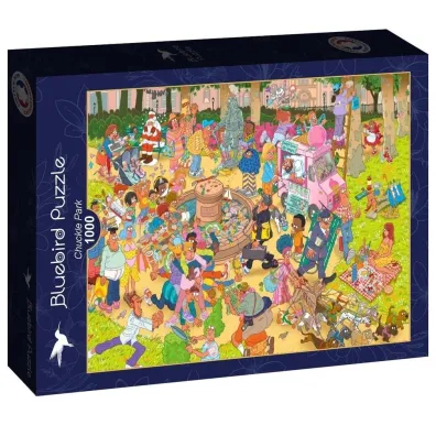 Puzzle 1000 el. Szale�stwo w porcie Bluebird Puzzle