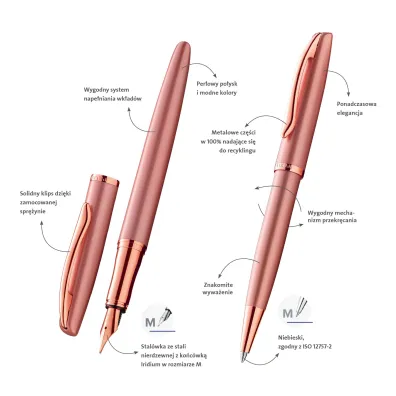 Pelikan Pi�ro wieczne Jazz Noble Elegance + d�ugopis Rose