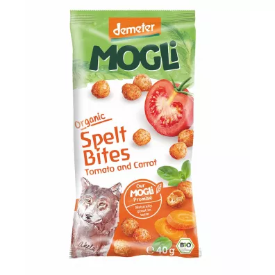 Mogli Chrupki orkiszowe pomidorowo-marchewkowe demeter 40 g Bio