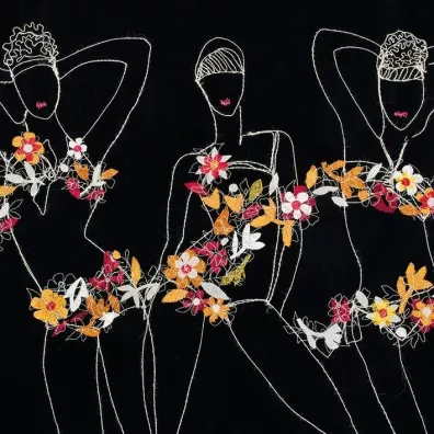 Museums & Galleries Karnet Flower Girls z kopert�