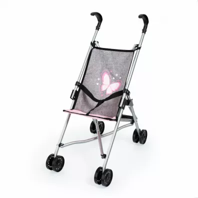 W�zek spacer�wka dla lalek szary Buggy Bayer
