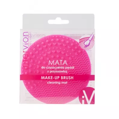 Inter Vion Make-Up Brush Cleaning Mat mata do czyszczenia p�dzli z przyssawk�