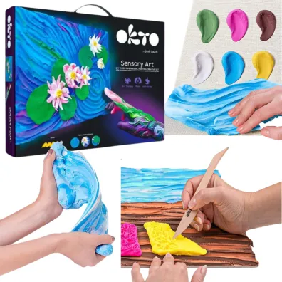 Sensory Art Okto Zestaw kreatywny - Lilie wodne 30x40 cm