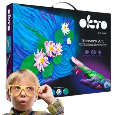 Sensory Art Okto Zestaw kreatywny - Lilie wodne 30x40 cm