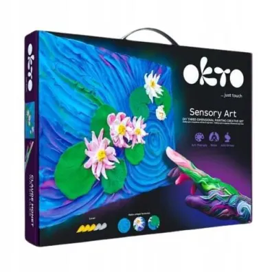 Sensory Art Okto Zestaw kreatywny - Lilie wodne 30x40 cm
