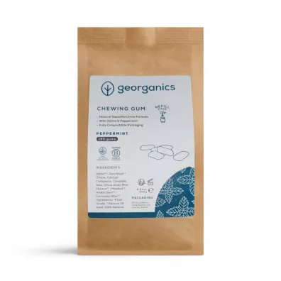 Georganics Naturalna guma do �ucia, English Peppermint