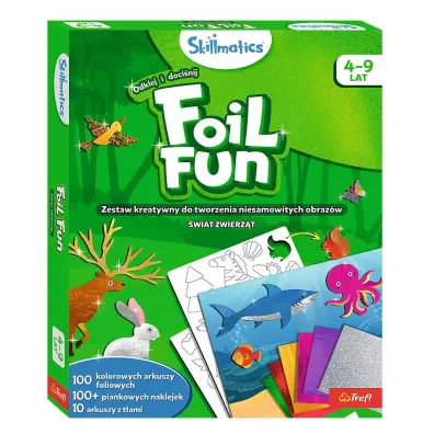 Zestaw kreatywny Skillmatics Foil Fun �wiat Zwierz�t Grasper Global Private Limited