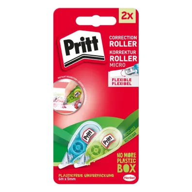 Korektor w ta�mie PRITT micro roller mix 5mmx6m 2 szt.