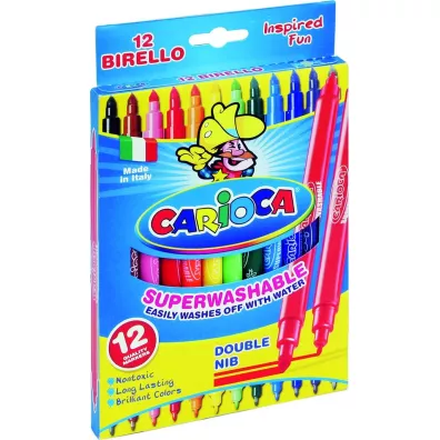 Carioca Flamastry Birello dwustronne 12 szt.