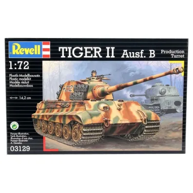 Pojazd 1:72 PzKpfw VI Konigstiger Revell