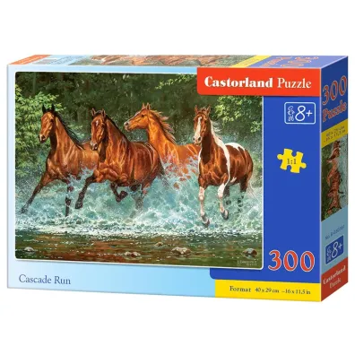 Puzzle 300 el. Galopuj�ce konie Castorland