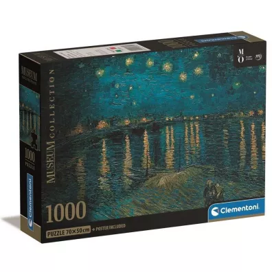 Puzzle 1000 el. Compact Museum Orsay Van Gogh Clementoni