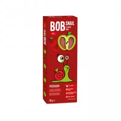 Bob Snail Przekska jabkowo-winiowa bez dodatku cukru 30 g