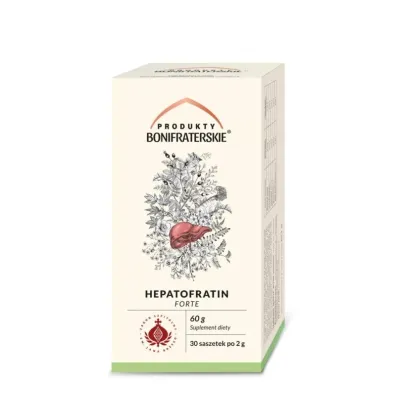 Produkty Bonifraterskie Hepatofratin Forte suplement diety 30 x 2 g