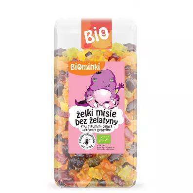 Biominki elki misie bez elatyny 400 g Bio