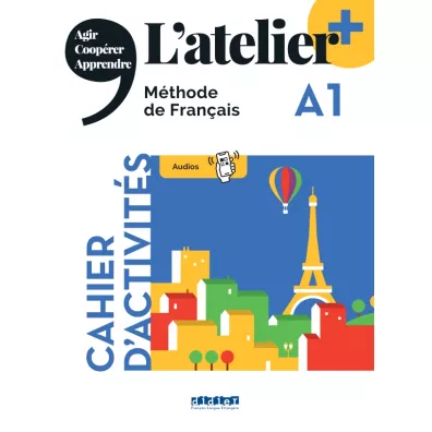 L'atelier+ A1. Zeszyt �wicze� + didierfle.app - Marie Rabin, Emilie Pommier, Marie-No�lle Cocton, Delphine Ripaud