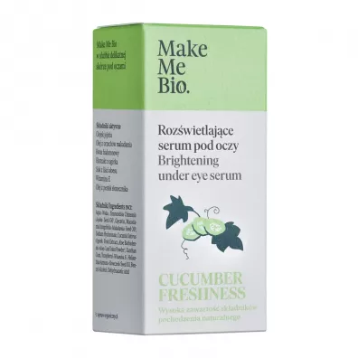 Make Me Bio Cucumber Freshness Roz�wietlaj�ce serum pod oczy (roller) 10 ml