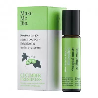 Make Me Bio Cucumber Freshness Roz�wietlaj�ce serum pod oczy (roller) 10 ml