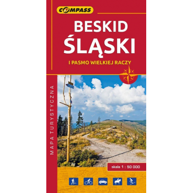 Mapa turystyczna Beskid Śląski i Pasmo Wielkiej Raczy 1:40 000