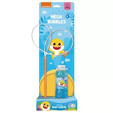 Mega zestaw do tworzenia baniek mydlanych Baby Shark 450 ml Maksik